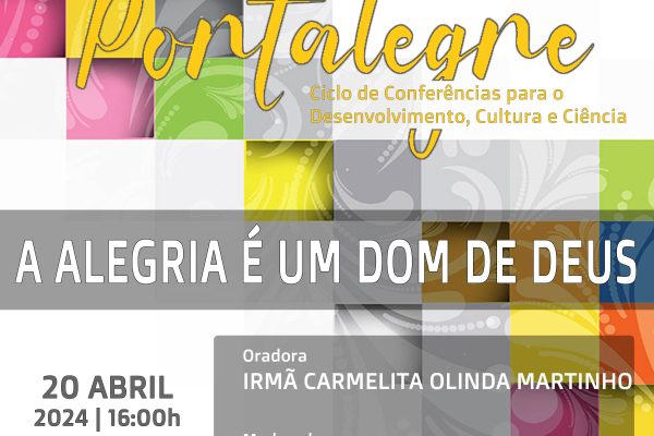 “A alegria é um dom de Deus”